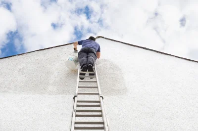 Peinture extérieure à Lechâtelet — façades et ravalement